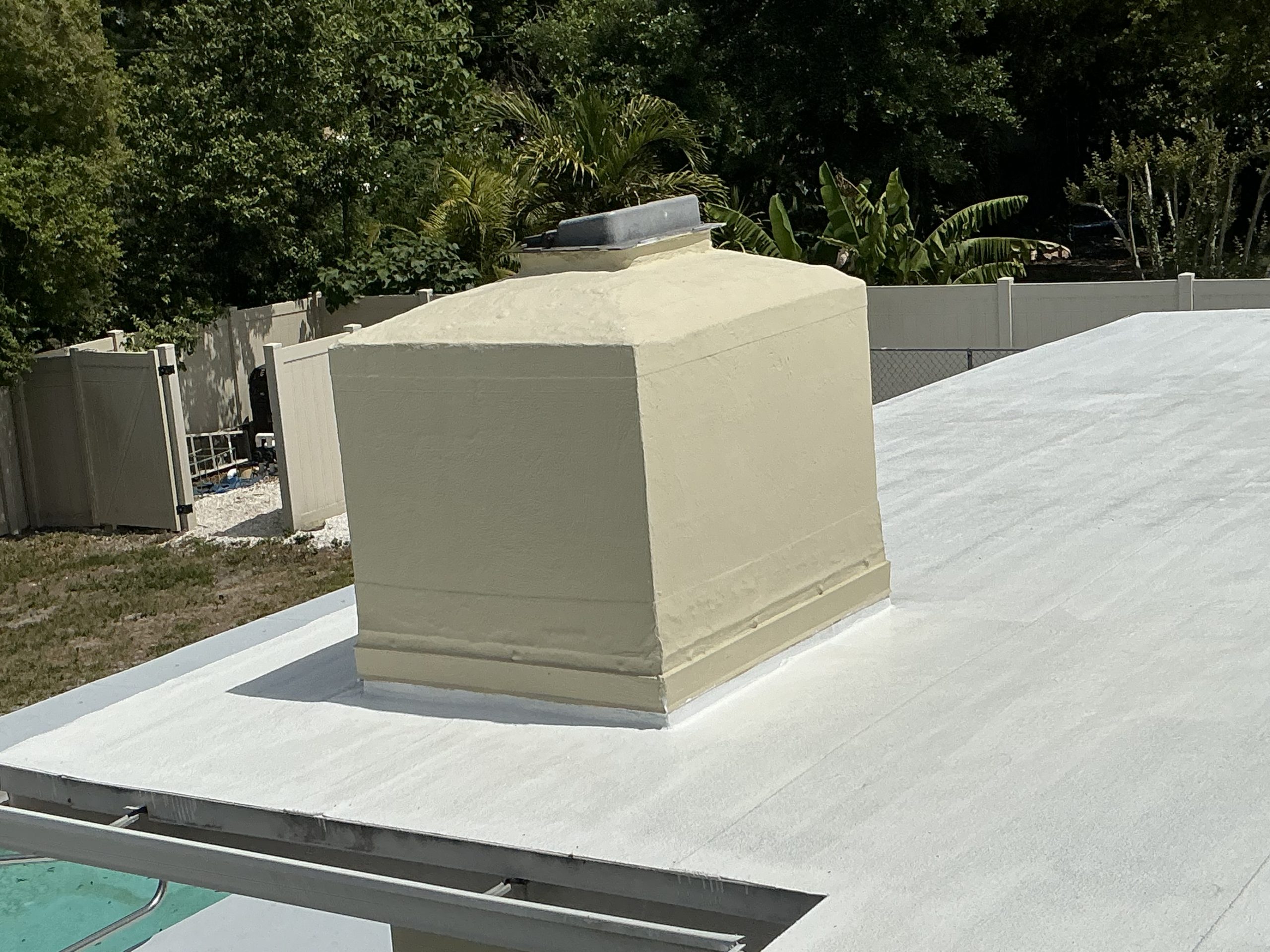 Roof coating project Hillsborough County